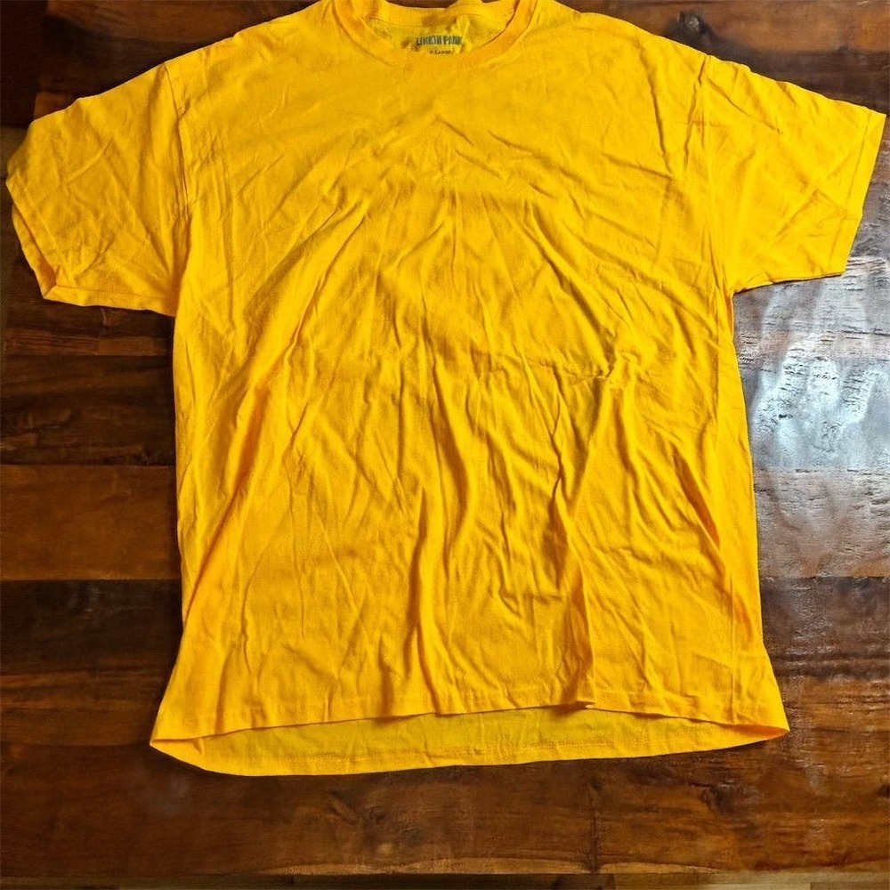 Linkin Park Hybrid Theory T-Shirt XL Yellow‎ Graphic Band Tee